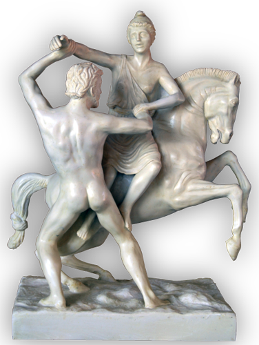 Heracles and Hippolyta, Queen of the Amazons